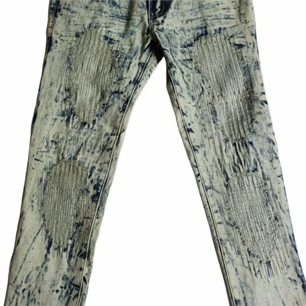 Thrill The Collection Skinny Acid Wash Jeans sz 9